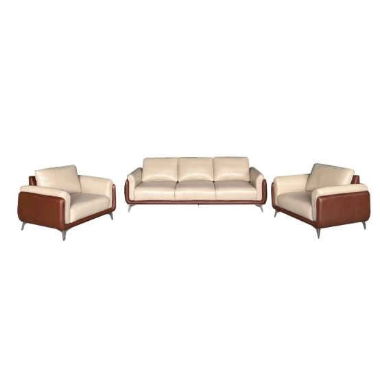 Bộ Sofa Băng Da Bò Tự Nhiên - B236